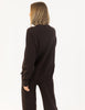 CLARET & PICO CHOCO BROWN SWEATER PANT SET