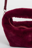 Cheryl Faux Fur Crossbody Bag - Sugar Plum