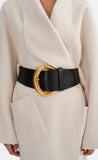 FLORENCE - LARGE GOLD BUCKLE BELT