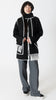 DELANEY COAT W DETACHABLE SCARF & WHIP STITCH