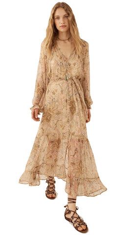 IRA MAXI DRESS IN DAPHNE FLORAL