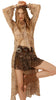 Damask Mini Skirt