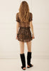 Damask Mini Skirt