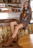 Damask Mini Skirt