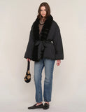 ASTORIA WRAP PUFFER JACKET