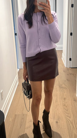 AZURA METALLIC FUCHSIA PRINTED BLOUSE