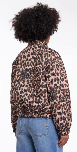ABA QUILTED LEOPARD JACKET *LAST ONE - Sz L*