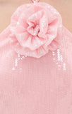 ROSE HALTER SEQUIN MAXI DRESS