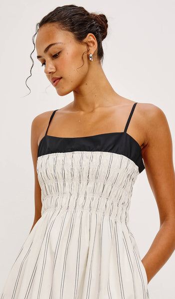 Primrose Dress - Palma Stripe
