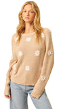 Hendrix Daisy Sweater - Sandstone