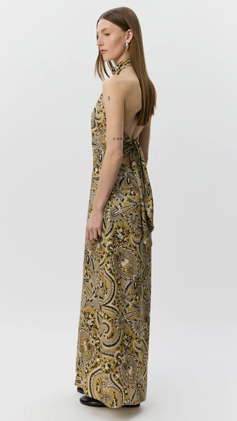 RAEDENSW PAISLEY PRINTED MAXI DRESS