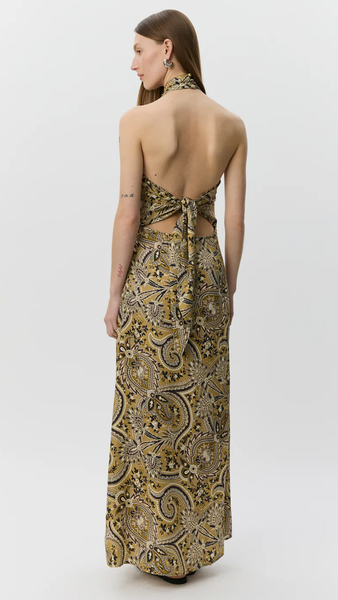 RAEDENSW PAISLEY PRINTED MAXI DRESS