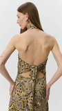 RAEDENSW PAISLEY PRINTED MAXI DRESS