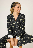 Merrier With A Martini 3-Piece Flannel PJ Set