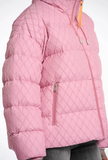 AUDRY MAUVE PINK STRUCTURED PADDED JACKET