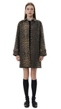 FILIPASW TOPPER COAT - LIGHT BROWN LEOPARD