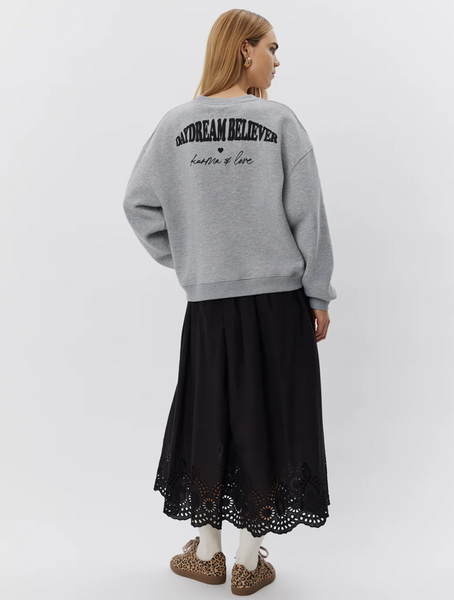 ELISW SWEATSHIRT - GREY MELANGE