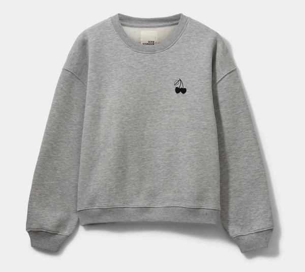 ELISW SWEATSHIRT - GREY MELANGE