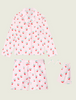 Afterparty Poplin Oh Cherry Short PJ Set