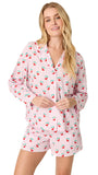 Afterparty Poplin Oh Cherry Short PJ Set