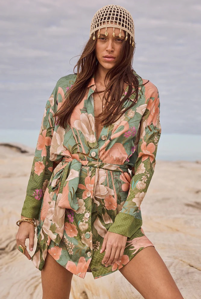 Floridian Shirt Dress