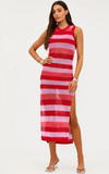 Holly Rose Dress - Ruby Stripe