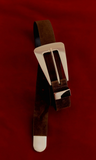 BROOKLYN BROWN SUEDE BELT
