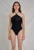 The Midnight Fringe One Piece Sequin Swimsuit