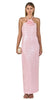 ROSE HALTER SEQUIN MAXI DRESS