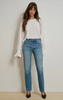 THE JEN MID RISE SLIM STRAIGHT
