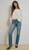 THE JEN MID RISE SLIM STRAIGHT