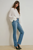 THE JEN MID RISE SLIM STRAIGHT