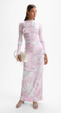 EMPRESS MAXI DRESS - DECO PINK