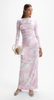 EMPRESS MAXI DRESS - DECO PINK