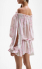 CHLOE MINI DRESS - DECO PINK