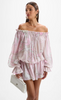 CHLOE MINI DRESS - DECO PINK