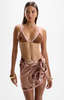 SHORT SCARF - DECO MOCHA