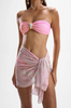 SHORT SCARF - DECO PINK