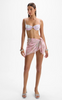 SHORT SCARF - DECO PINK