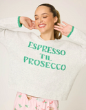 ESPRESSO TO PROSECCO SNUGGLE SWEATER *LAST ONE - Small*