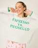 ESPRESSO TO PROSECCO SNUGGLE SWEATER *LAST ONE - Small*