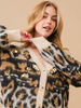 SEQUIN DETAIL LEOPARD CARDIGAN *LAST ONE - Sz S/M*