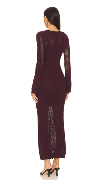 MONROE POINTELLE KNIT DRESS *LAST ONE - Sz S*