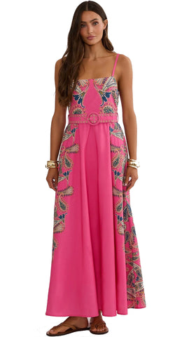 IRA MAXI DRESS IN DAPHNE FLORAL