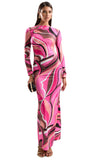 Empress Maxi Dress - Dolce Pink