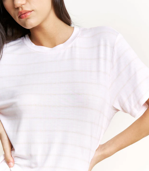 PINK BALLET HOUNDSTOOTH TEE PANT SET