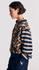 Round Neck Leopard Print Cardigan
