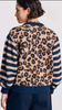 Round Neck Leopard Print Cardigan