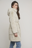 Harvard Faux-Fur Jacket with Faux Leather *LAST ONE - Sz XS*