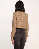 SAFFRON TEXTURED BOUCLE BLAZER *LAST ONE*